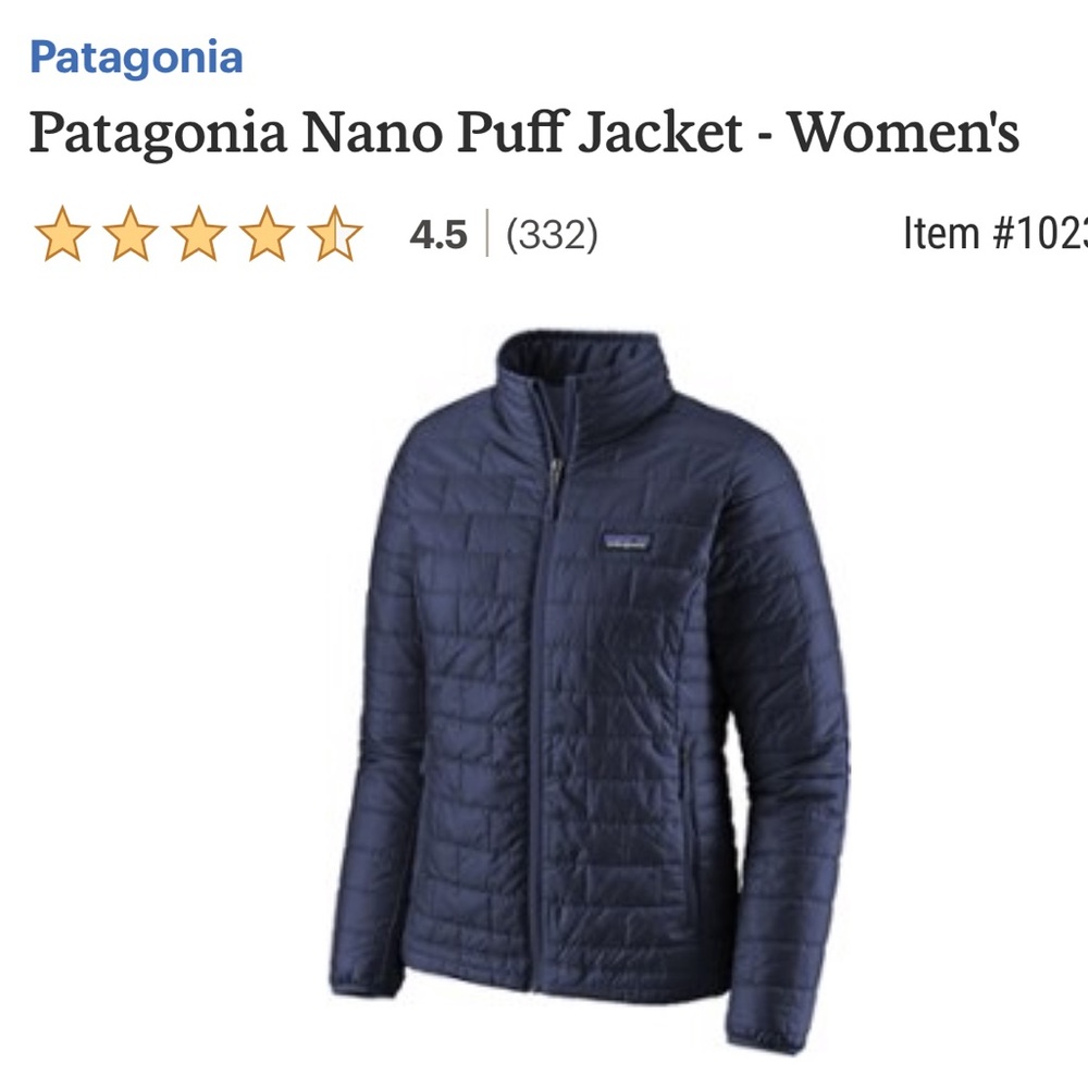 {Patagonia} Nano Puff Jacket